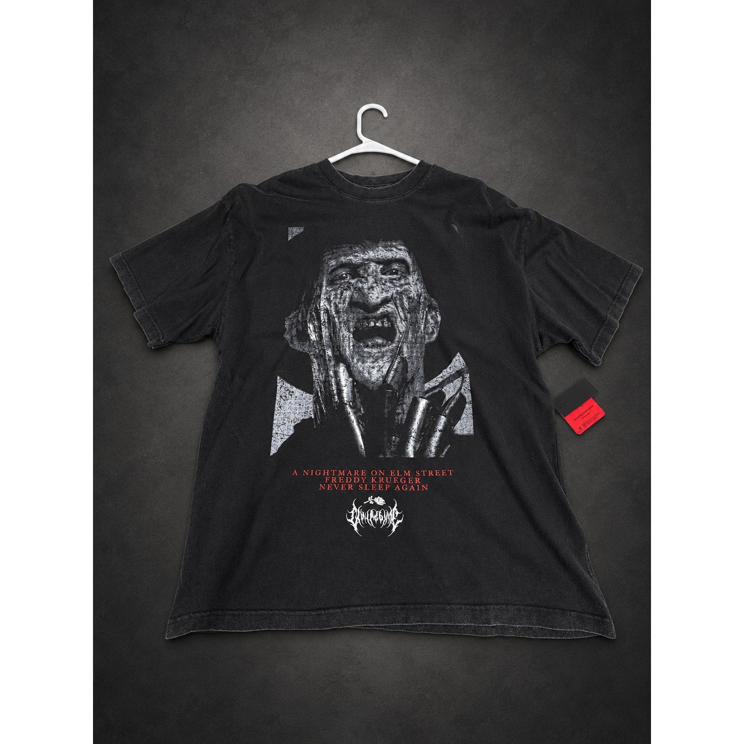 Civil Regime x Freddy Krueger Graphic T-Shirt — Washed Black RH-140