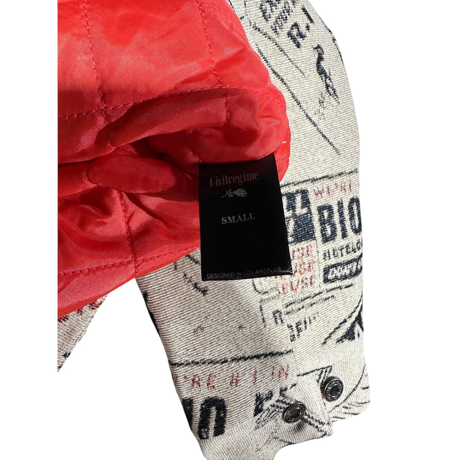 NEW Civil Regime x Beetlejuice Jacket Mens: Small