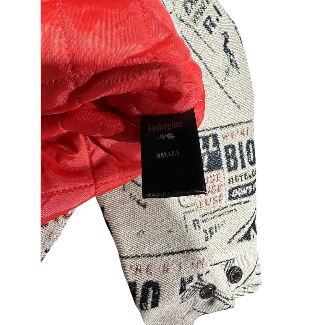 NEW Civil Regime x Beetlejuice Jacket Mens: Small