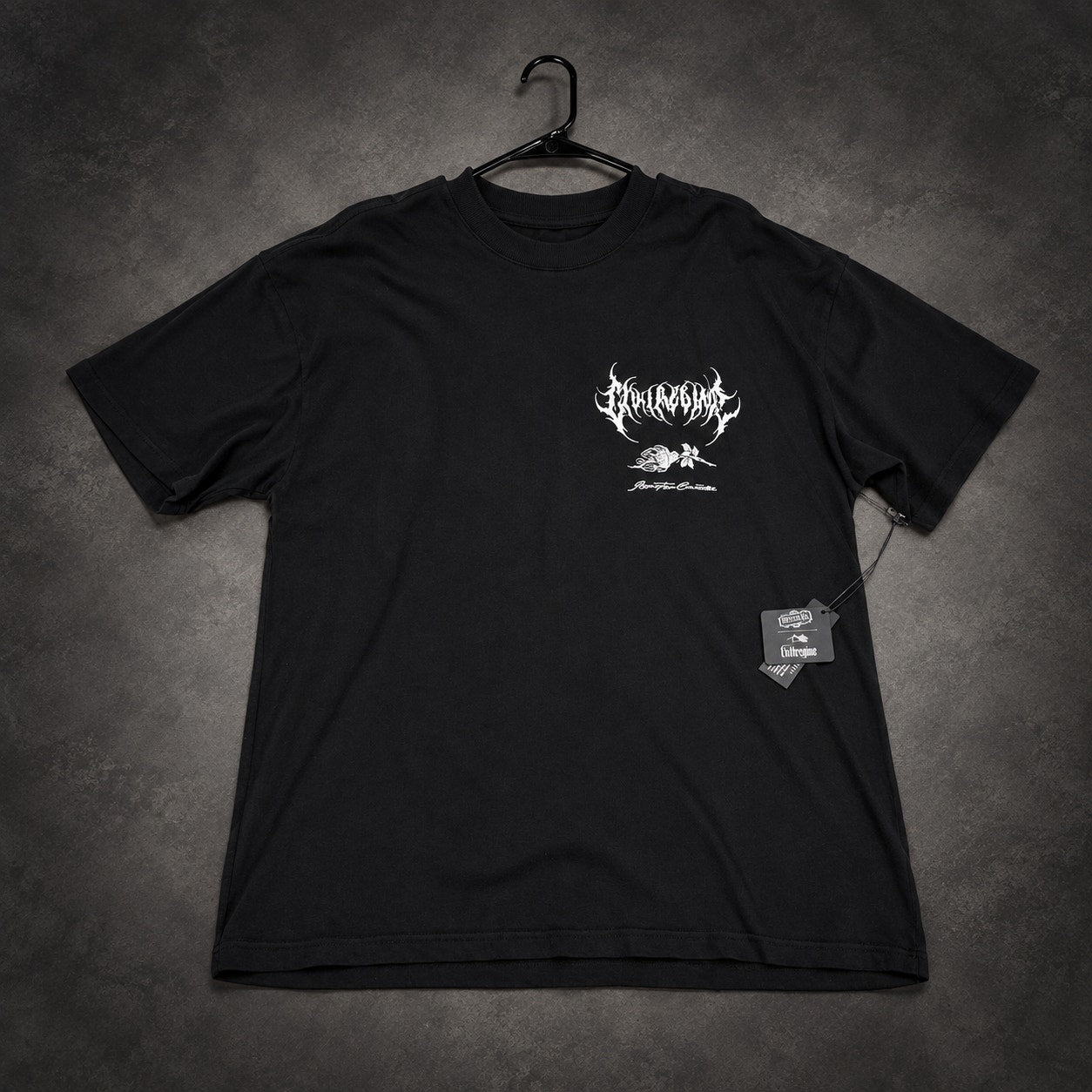 Civil Regime Graphic T-Shirt — Black & Neon Green OS - (RH-073)