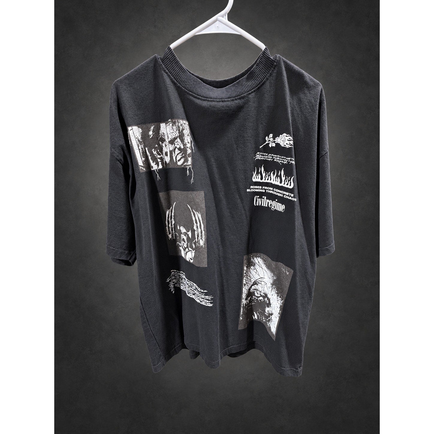 Civil Regime x Marvel Wolverine Graphic T-Shirt — Black RH-143