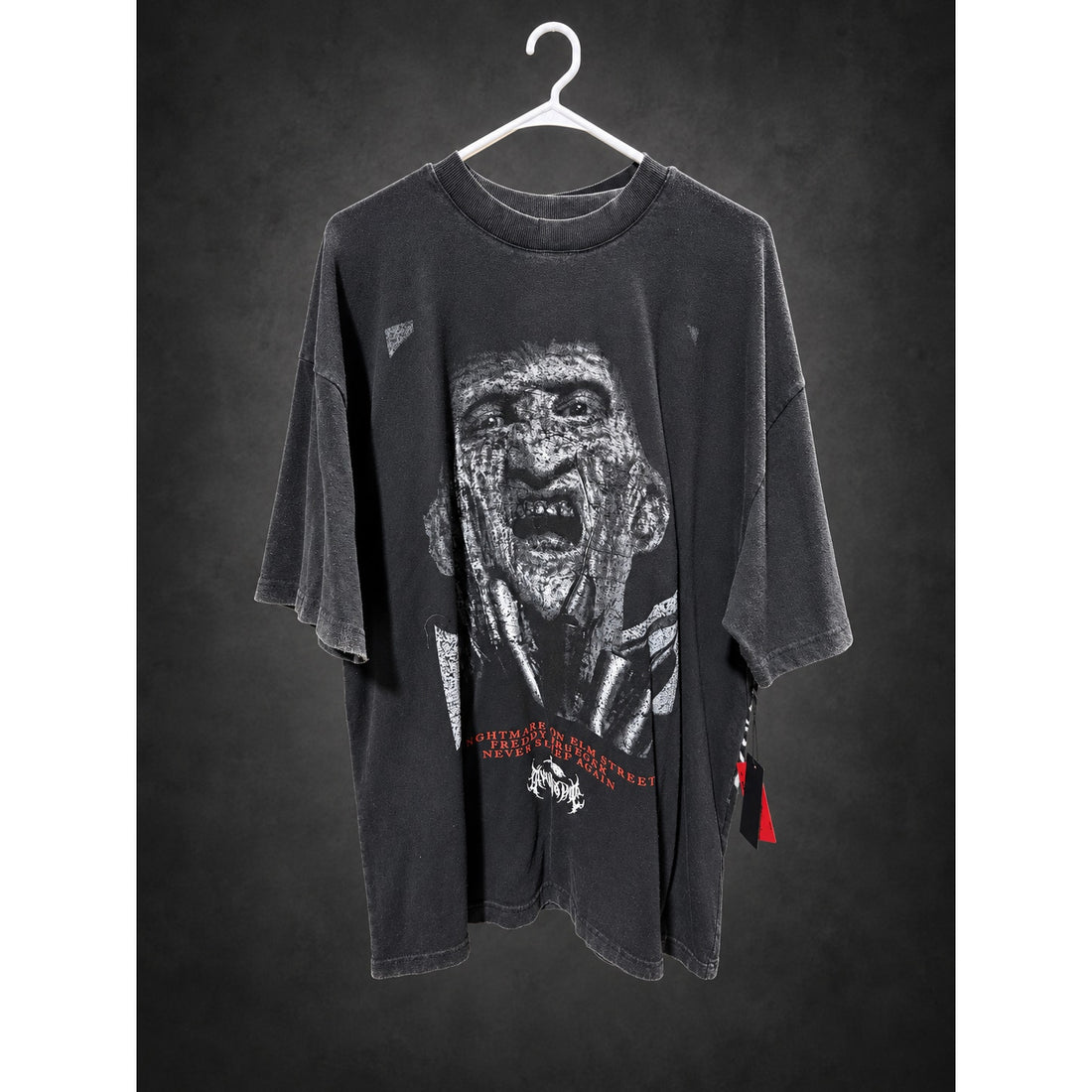 Civil Regime x Freddy Krueger Graphic T-Shirt — Washed Black RH-140