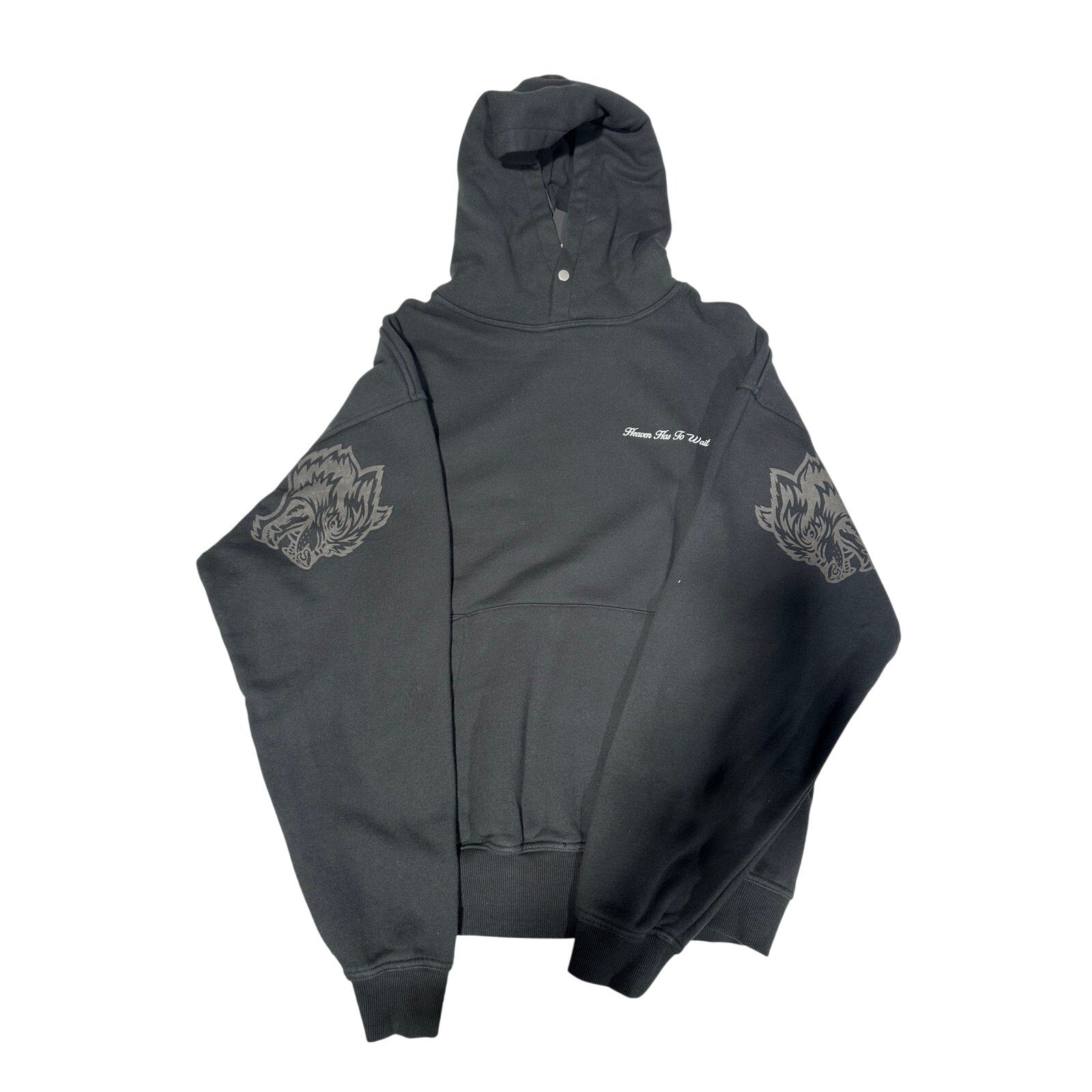 Darc Sport Black Crest Graphic Pullover Hoodie Limited Edition NWT