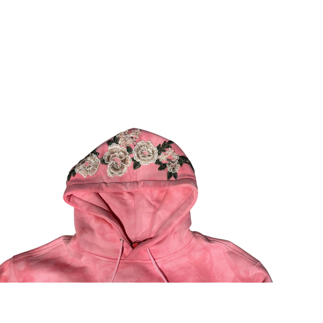 Civil Regime X Disney Pink Tie Dye Hoodie Floral Rose Embroidered NWT Large