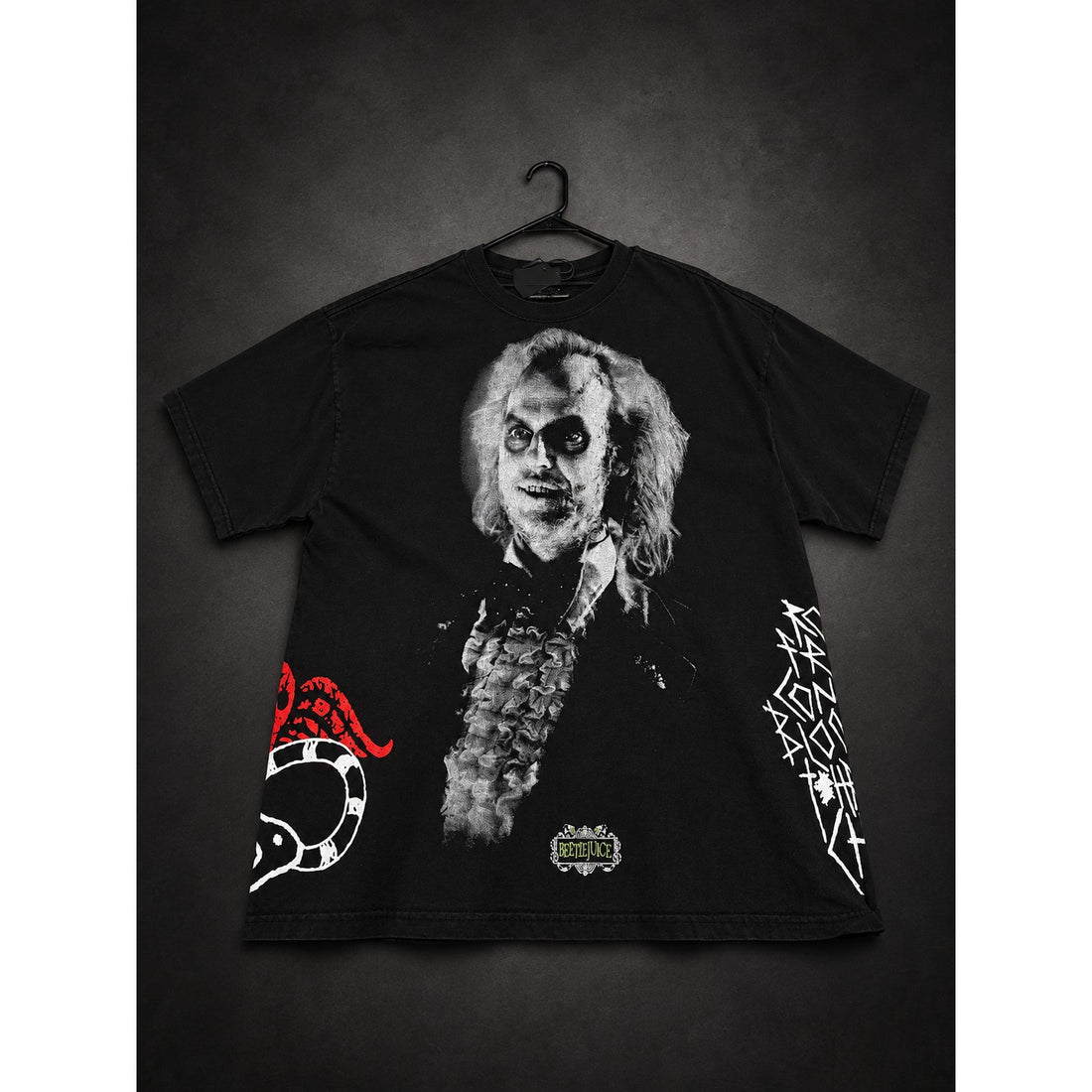 Civil Regime x Beetlejuice Graphic T-Shirt — Washed Black RH-137