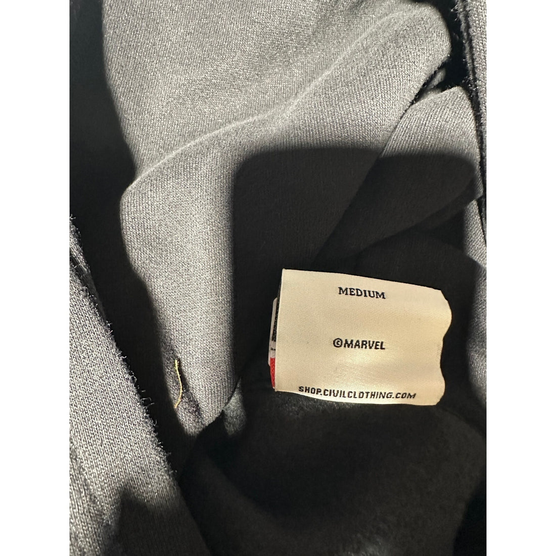 Civil Regime x Marvel Blade Hoodie Black Size M NWT
