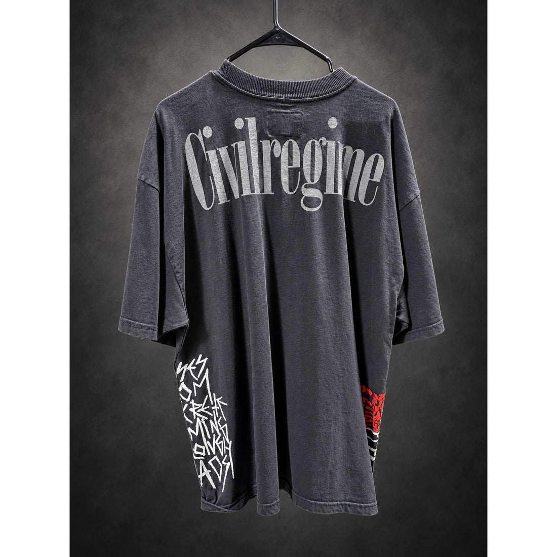 Civil Regime x Beetlejuice Graphic T-Shirt — Washed Black RH-137