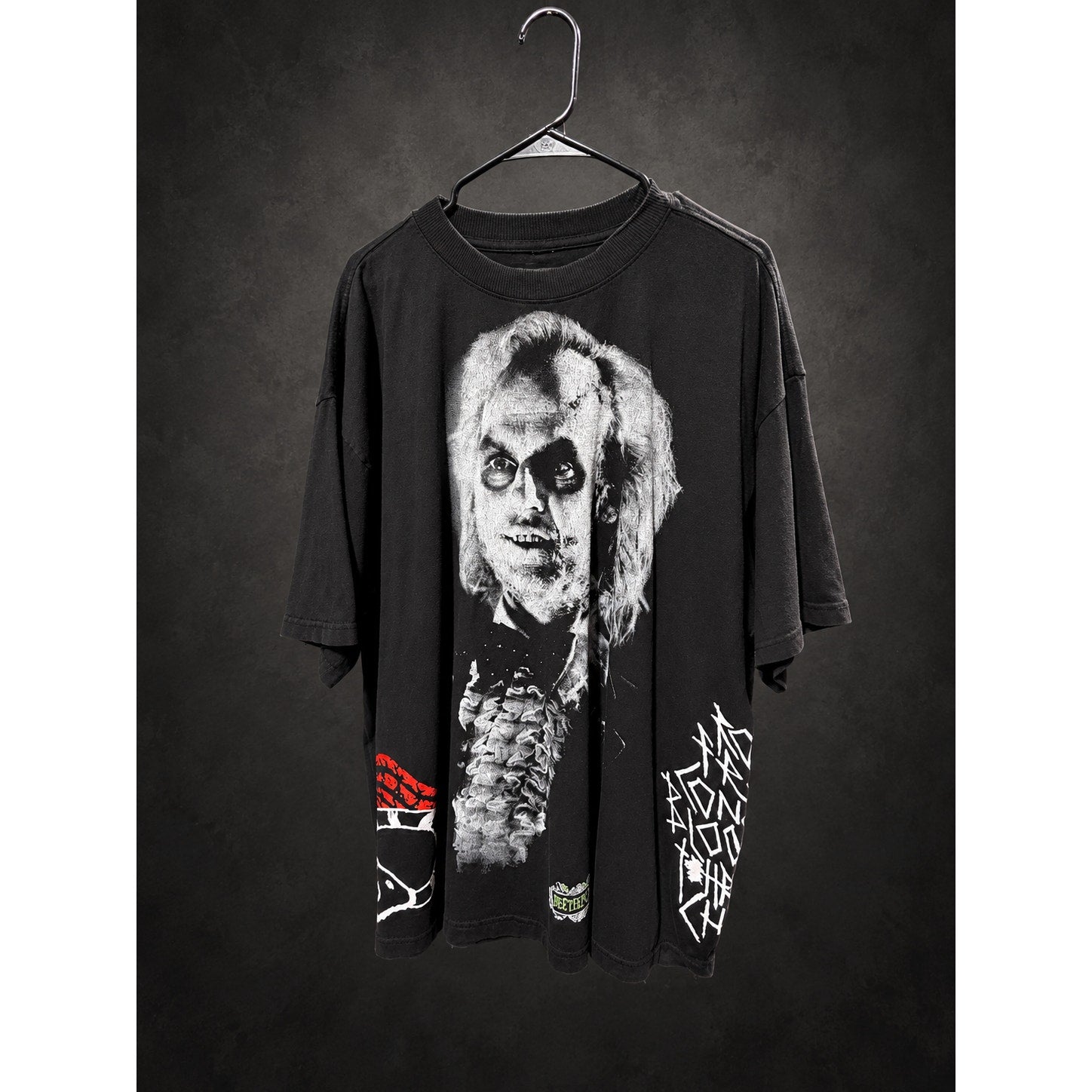 Civil Regime x Beetlejuice Graphic T-Shirt — Washed Black RH-137
